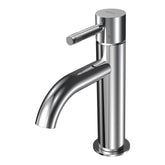 Parisi Tondo II Basin Mixer with Curved Spout | Chrome